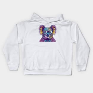 Eucalyptus Elite: Specs for the Chillest Critter! Kids Hoodie